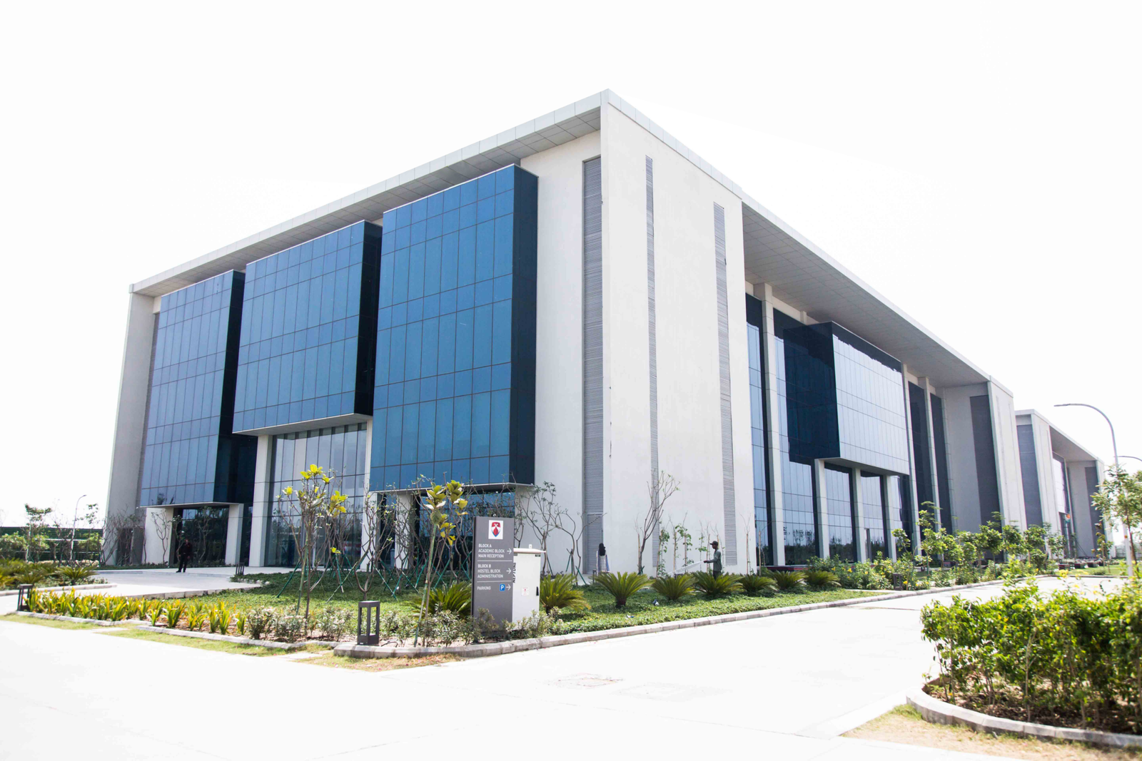 Bennett University campus photographs